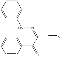 3-oxo-3-phenyl-2-(phenylhydrazono)propanenitrile Struktur