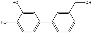 4-[3-(hydroxymethyl)phenyl]benzene-1,2-diol,1349715-76-9,结构式