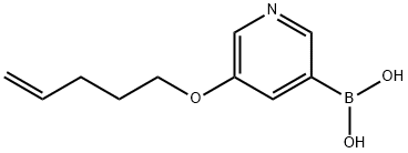 (5-(Pent-4-en-1-yloxy)pyridin-3-yl)boronic acid|