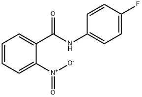 N-(4-fluorophenyl)-2-nitrobenzamide Structure