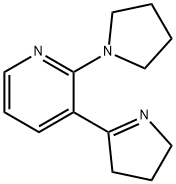 3-(4,5-Dihydro-3H-pyrrol-2-yl)-2-pyrrolidin-1-yl-pyridine Struktur