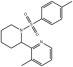 3-Methyl-1-(toluene-4-sulfonyl)-1,2,3,4,5,6-hexahydro-[2,2]bipyridinyl Structure