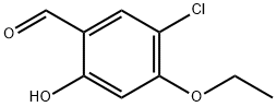 5-Chloro-4-ethoxy-2-hydroxy-benzaldehyde 结构式