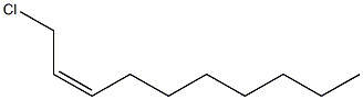 2-Decene, 1-chloro-, (Z)- Structure