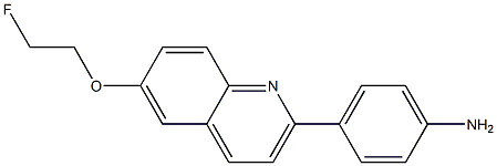 4-[6-(2-Fluoro-ethoxy)-quinolin-2-yl]-phenylamine