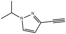 3-乙炔基-1-(丙-2-基)-1H-吡唑, 1354706-26-5, 结构式