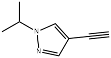 4-乙炔基-1-异丙基-1H-吡唑, 1354706-51-6, 结构式