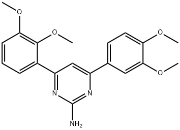 1354915-61-9 4-(2,3-dimethoxyphenyl)-6-(3,4-dimethoxyphenyl)pyrimidin-2-amine