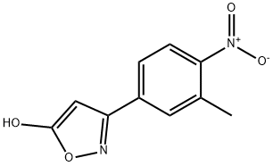 3-(3-methyl-4-nitrophenyl)-1,2-oxazol-5-ol Structure