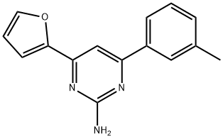 1354939-54-0 4-(furan-2-yl)-6-(3-methylphenyl)pyrimidin-2-amine