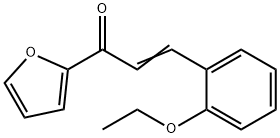 (2E)-3-(2-ethoxyphenyl)-1-(furan-2-yl)prop-2-en-1-one Structure