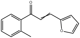 (2E)-3-(furan-2-yl)-1-(2-methylphenyl)prop-2-en-1-one Struktur