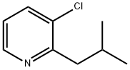 3-CHLORO-2-ISOBUTYLPYRIDINE 化学構造式
