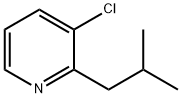 3-CHLORO-2-ISOBUTYLPYRIDINE Struktur