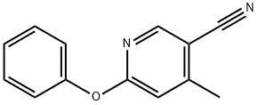 4-Methyl-6-phenoxy-nicotinonitrile Structure