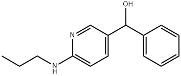 Phenyl-(6-propylamino-pyridin-3-yl)-methanol Structure