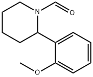 2-(2-Methoxy-phenyl)-piperidine-1-carbaldehyde 结构式