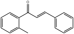 2-Propen-1-one, 1-(2-methylphenyl)-3-phenyl-, (2E)-, 13565-43-0, 结构式