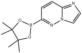 咪唑并(1,2-B)哒嗪-6-硼酸频哪醇酯,1356578-38-5,结构式