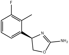 (R)-4-(3-FLUORO-2-METHYLPHENYL)-4,5-DIHYDROOXAZOL-2-AMINE|化合物 (4R)-RO5263397