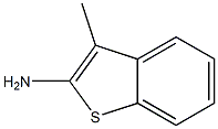 3-methylbenzo[b]thiophen-2-amine 结构式