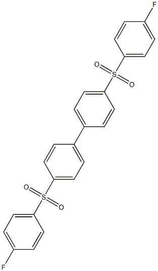 1,1'-Biphenyl, 4,4'-bis[(4-fluorophenyl)sulfonyl]-|4,4'-二(4-氟苯基)磺酰基-1,1'-联苯