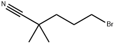 5-bromo-2,2-dimethylPentanenitrile Structure