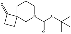 tert-butyl 1-oxo-6-azaspiro[3.5]nonane-6-carboxylate Structure