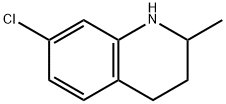 7-氯-2-甲基-1,2,3,4-四氢喹啉, 1368629-37-1, 结构式