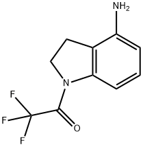 1-(4-amino-2,3-dihydro-1H-indol-1-yl)-2,2,2-trifluoroethan-1-one Structure