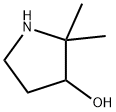 2,2-dimethylpyrrolidin-3-ol 结构式