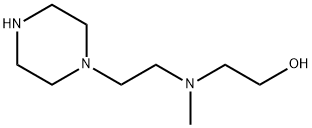 2-(N-methyl-N-(2-(piperazin-1-yl)ethyl)amino)ethanol,1369391-00-3,结构式
