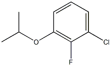 1-chloro-2-fluoro-3-propan-2-yloxybenzene Structure