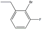 2-bromo-1-ethyl-3-fluorobenzene 化学構造式