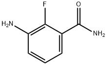 3-Amino-2-fluorobenzamide Struktur