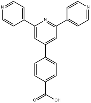 Benzoic acid, 4-[4,2':6',4''-terpyridin]-4'-yl- Structure