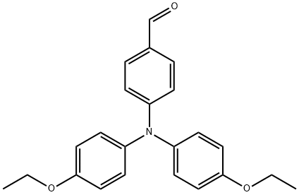 4-[BIS-(4-ETHOXY-PHENYL)-AMINO]-BENZALDEHYDE 结构式