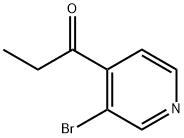 1-(3-BROMOPYRIDIN-4-YL)PROPAN-1-ONE Structure