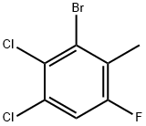 3-溴-1,2-二氯-5-氟-4-甲基苯 结构式