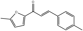 (2E)-1-(5-methylfuran-2-yl)-3-(4-methylphenyl)prop-2-en-1-one Structure