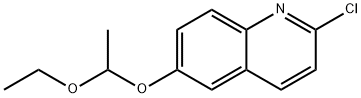 6-(1-Ethoxyethoxy)-2-chloroquinoline Structure