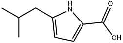 5-异丁基-1H-吡咯-2-羧酸,1374407-85-8,结构式