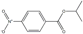 Benzoicacid, 4-nitro-, 1-methylethyl ester 化学構造式