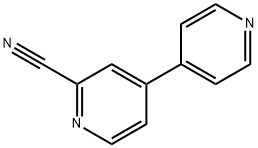 4,4′-ビピリジン-2-カルボニトリル 化学構造式