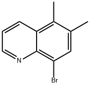 8-Bromo-5,6-dimethyl-quinoline Structure