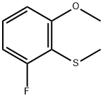 1-fluoro-3-methoxy-2-methylsulfanylbenzene Structure