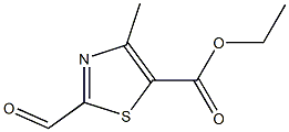 2-甲酰基-4-甲基噻唑-5-羧酸乙酯, 1378783-46-0, 结构式