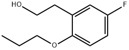 2-(5-fluoro-2-propoxyphenyl)ethanol Structure