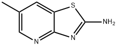 6-甲基噻唑并[4,5-B]吡啶-2-胺 结构式