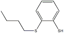 2-butylsulfanylbenzenethiol 结构式